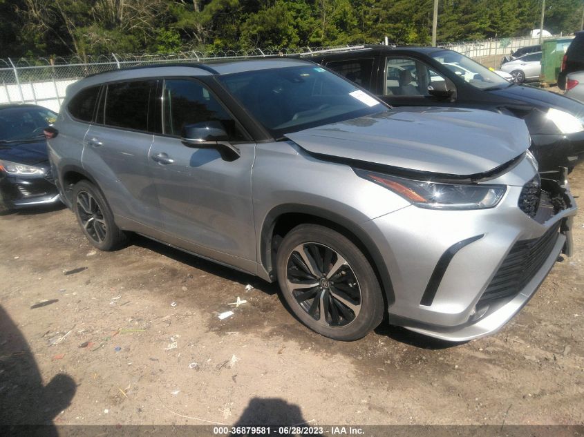 2021 TOYOTA HIGHLANDER XSE - 5TDJZRAH5MS032156