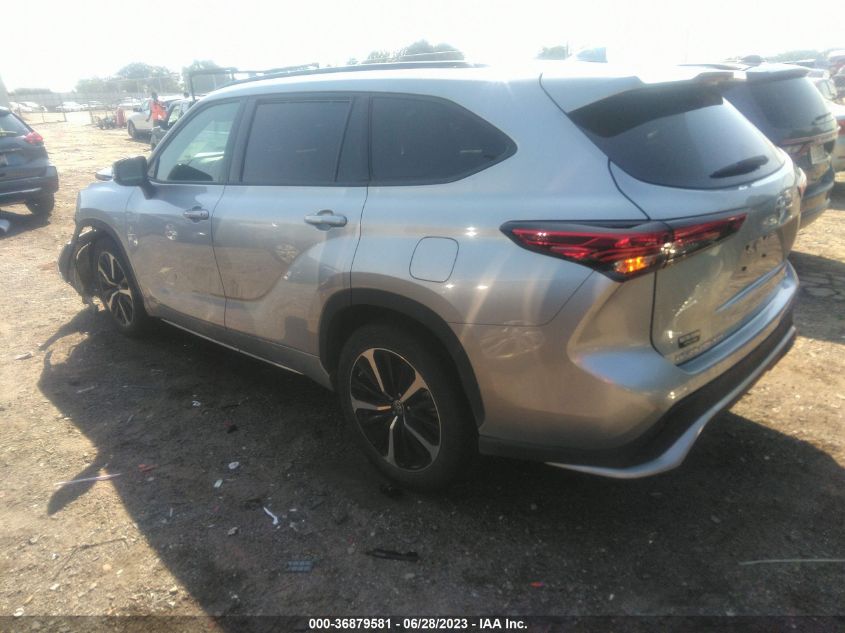 2021 TOYOTA HIGHLANDER XSE - 5TDJZRAH5MS032156