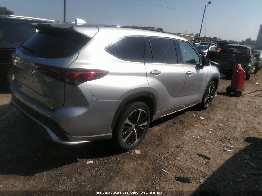 2021 TOYOTA HIGHLANDER XSE - 5TDJZRAH5MS032156