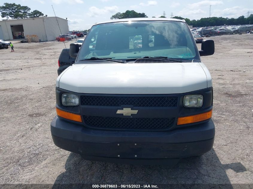2014 CHEVROLET EXPRESS CARGO VAN - 1GCWGFCA0E1125272
