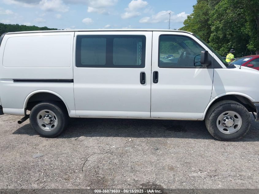 2014 CHEVROLET EXPRESS CARGO VAN - 1GCWGFCA0E1125272