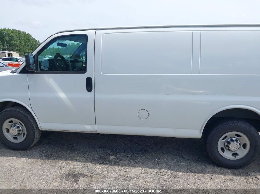 2014 CHEVROLET EXPRESS CARGO VAN - 1GCWGFCA0E1125272