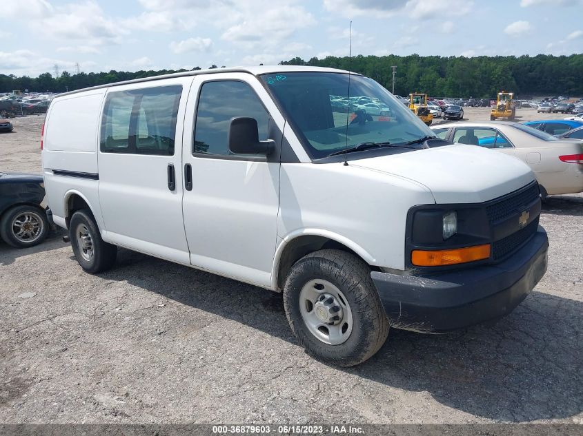 2014 CHEVROLET EXPRESS CARGO VAN - 1GCWGFCA0E1125272