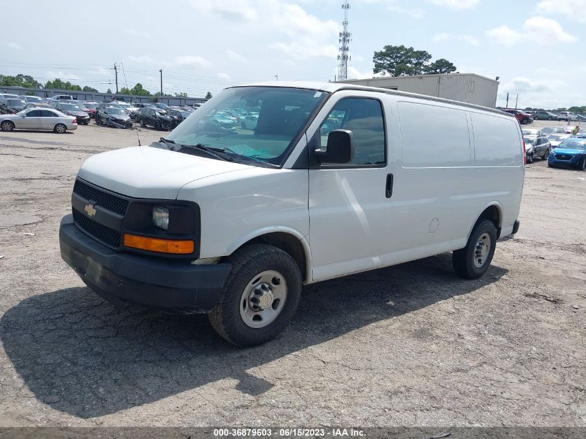 2014 CHEVROLET EXPRESS CARGO VAN - 1GCWGFCA0E1125272