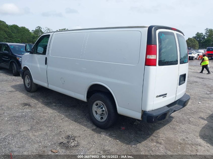 2014 CHEVROLET EXPRESS CARGO VAN - 1GCWGFCA0E1125272