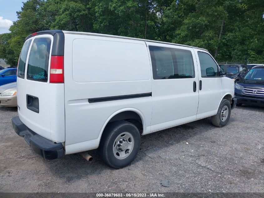 2014 CHEVROLET EXPRESS CARGO VAN - 1GCWGFCA0E1125272