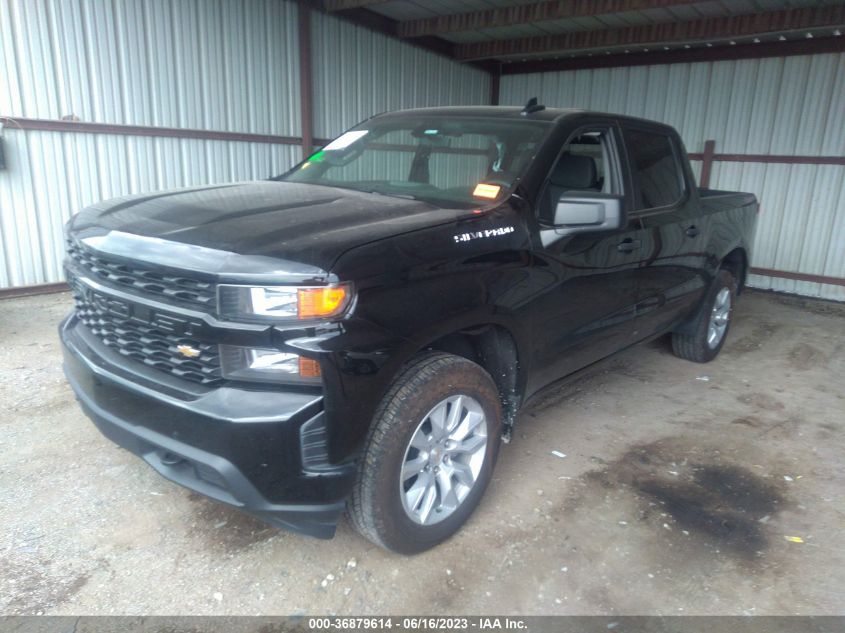 2021 CHEVROLET SILVERADO 1500 CUSTOM - 3GCPYBEKXMG405426