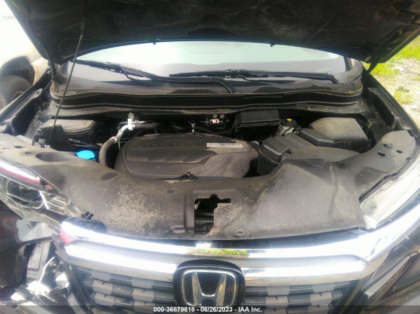 2019 HONDA RIDGELINE RTL-E - 5FPYK3F74KB025580