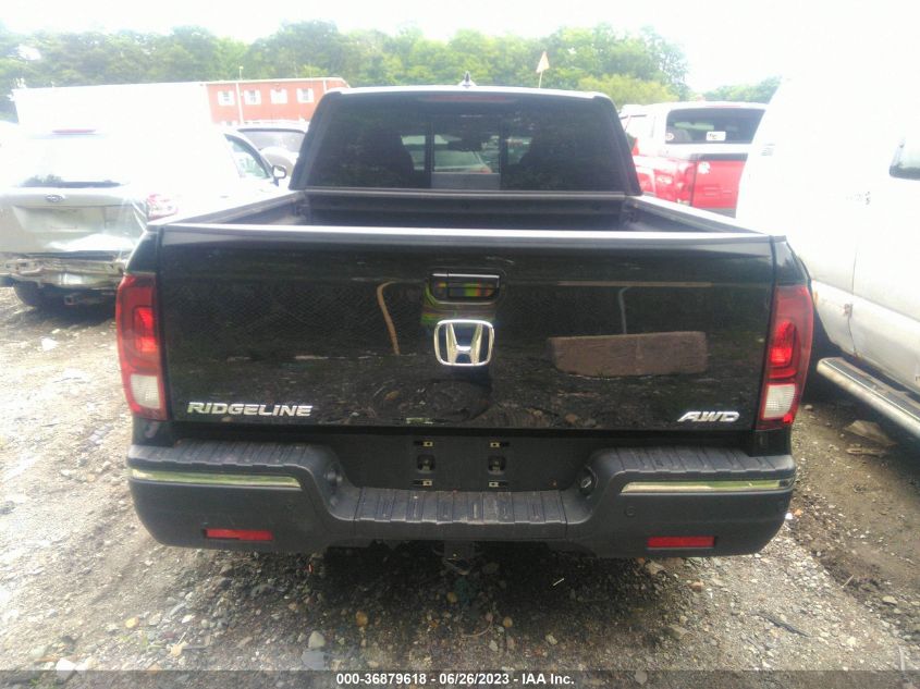 2019 HONDA RIDGELINE RTL-E - 5FPYK3F74KB025580