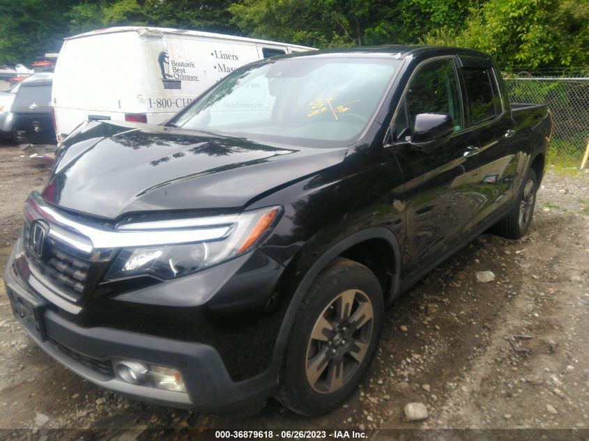 2019 HONDA RIDGELINE RTL-E - 5FPYK3F74KB025580
