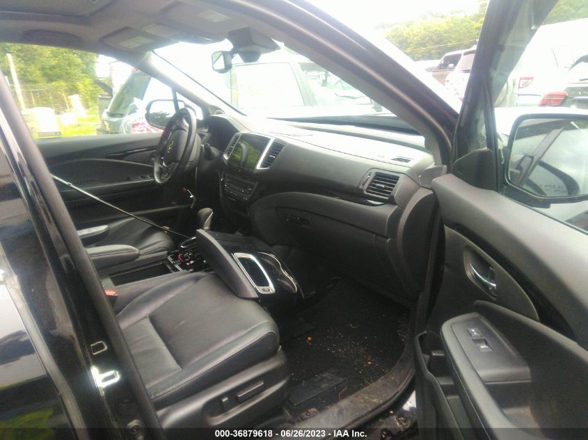 2019 HONDA RIDGELINE RTL-E - 5FPYK3F74KB025580