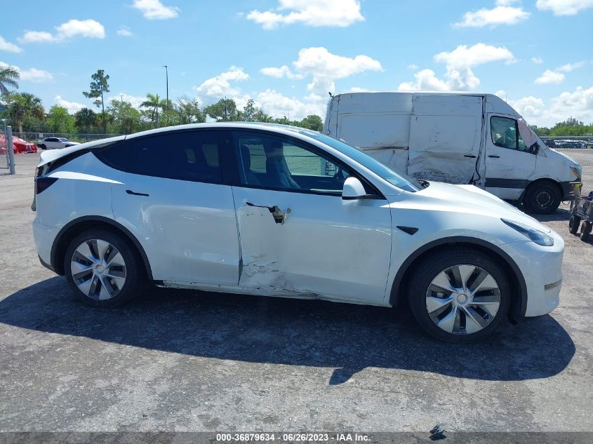 2022 TESLA MODEL Y LONG RANGE - 7SAYGDEEXNA015849