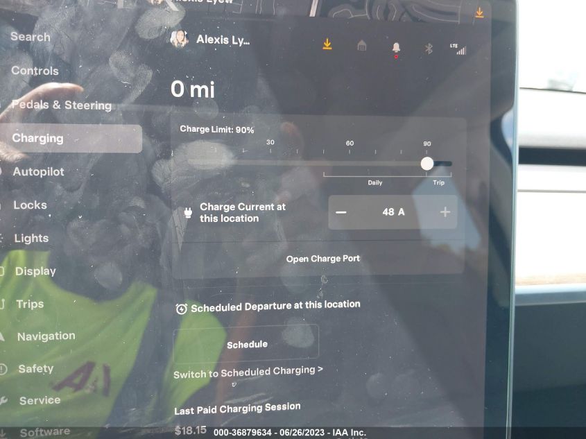 2022 TESLA MODEL Y LONG RANGE - 7SAYGDEEXNA015849
