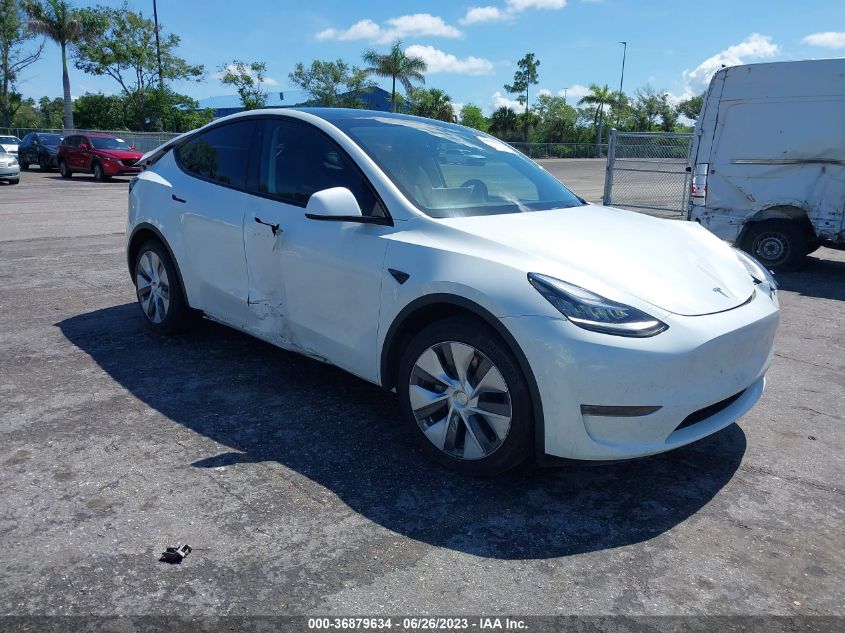 2022 TESLA MODEL Y LONG RANGE - 7SAYGDEEXNA015849