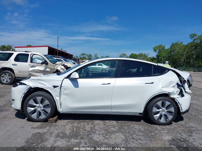 2022 TESLA MODEL Y LONG RANGE - 7SAYGDEEXNA015849