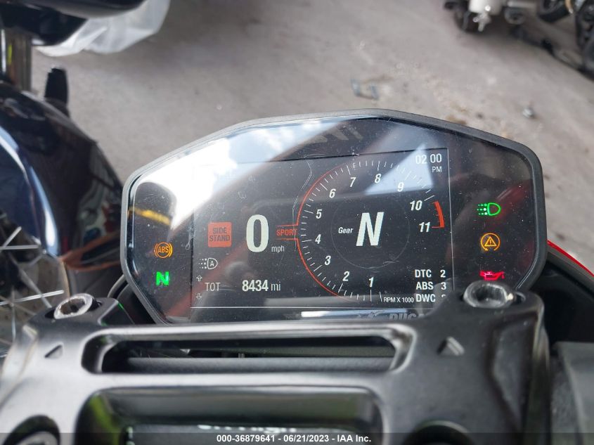 2020 DUCATI HYPERMOTARD 950/950 SP - ZDMBAJDT7LB004589