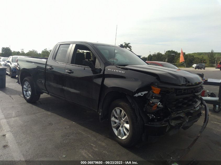 2022 CHEVROLET SILVERADO 1500 CUSTOM - 1GCRABEKXNZ576210