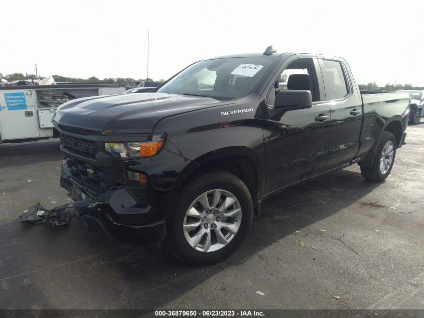 2022 CHEVROLET SILVERADO 1500 CUSTOM - 1GCRABEKXNZ576210