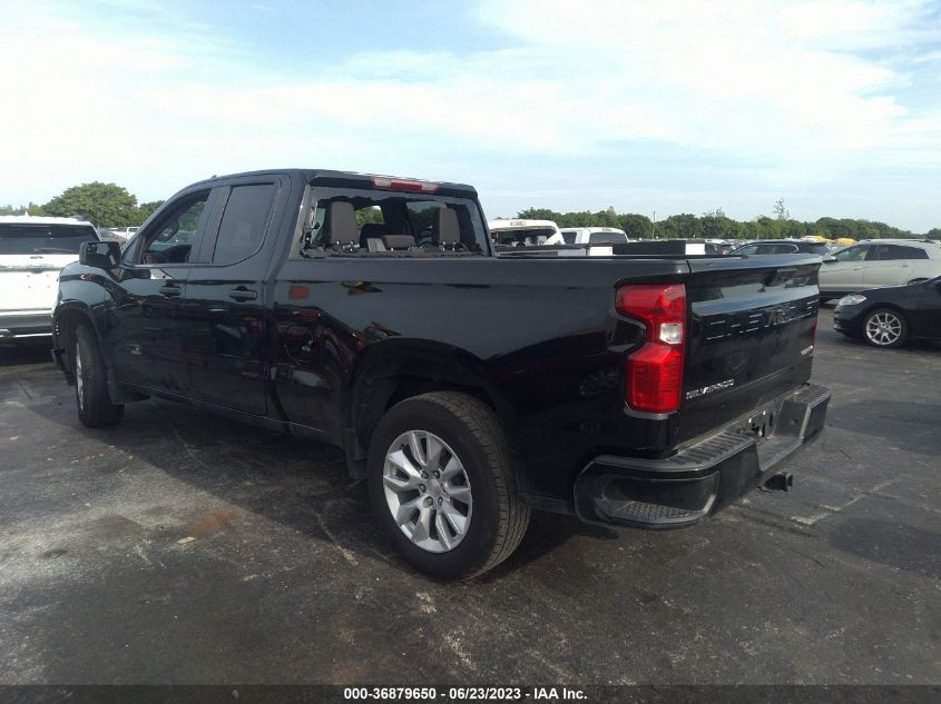2022 CHEVROLET SILVERADO 1500 CUSTOM - 1GCRABEKXNZ576210