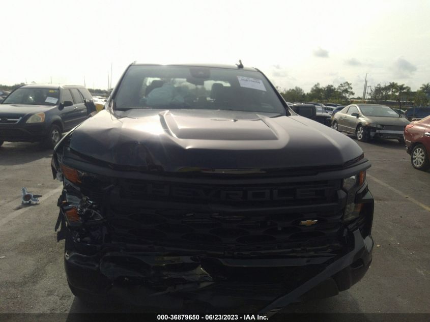 2022 CHEVROLET SILVERADO 1500 CUSTOM - 1GCRABEKXNZ576210