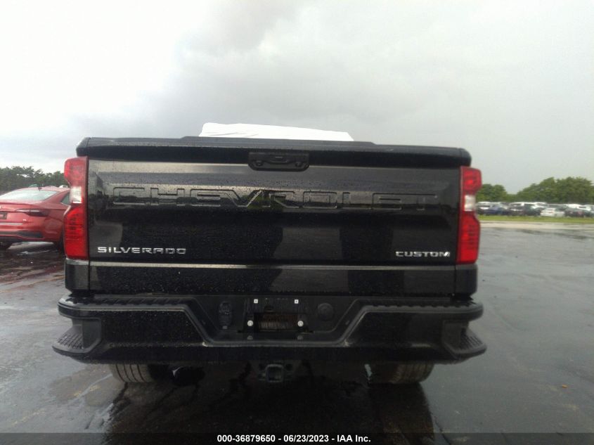 2022 CHEVROLET SILVERADO 1500 CUSTOM - 1GCRABEKXNZ576210