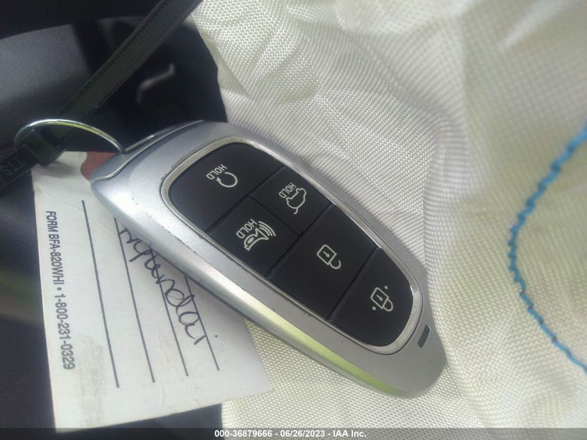 2022 HYUNDAI SANTA FE HYBRID BLUE - KM8S2DA1XNU037716