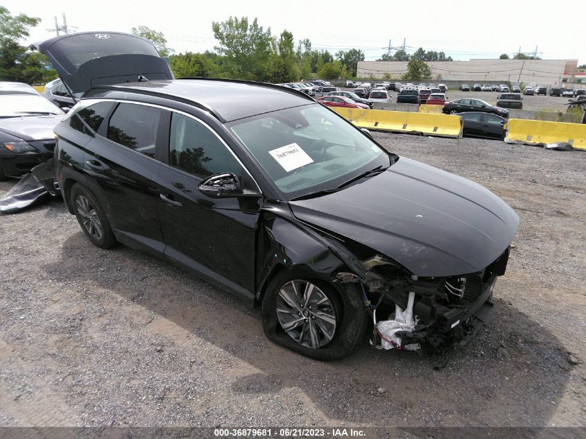 2022 HYUNDAI TUCSON HYBRID BLUE - KM8JBCA18NU016739