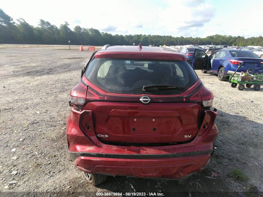 2022 NISSAN KICKS SV - 3N1CP5CV5NL483334