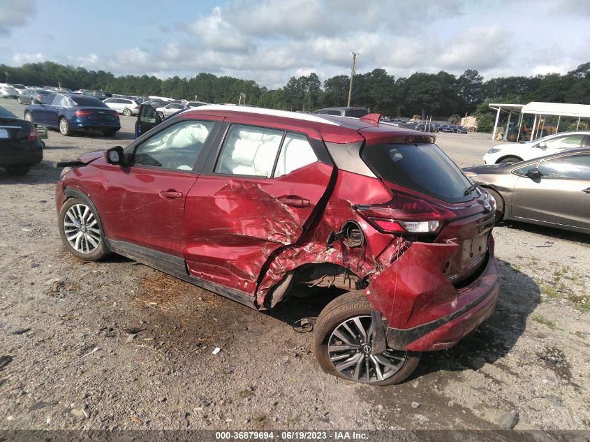 2022 NISSAN KICKS SV - 3N1CP5CV5NL483334