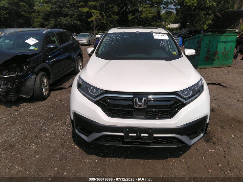 2022 HONDA CR-V EX-L - 2HKRW2H81NH668380