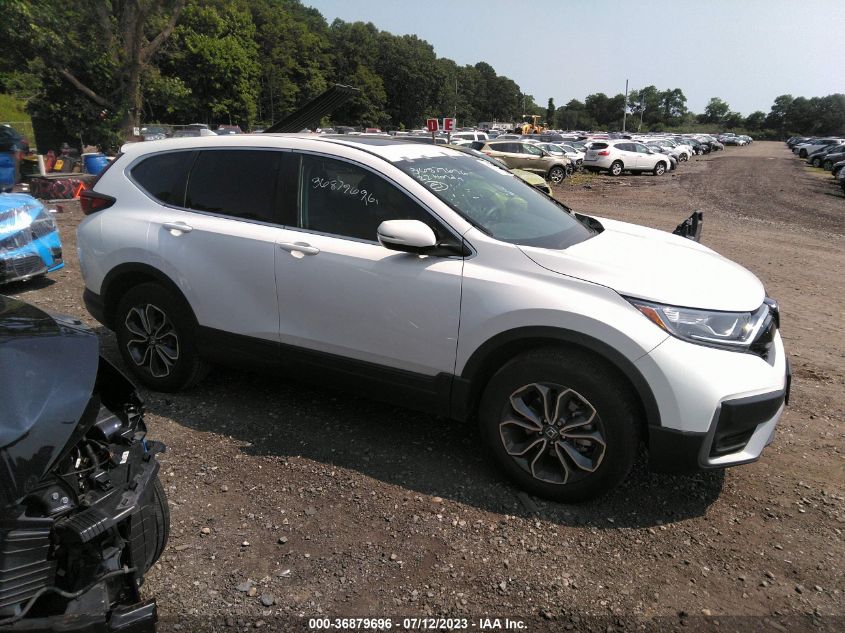 2022 HONDA CR-V EX-L - 2HKRW2H81NH668380