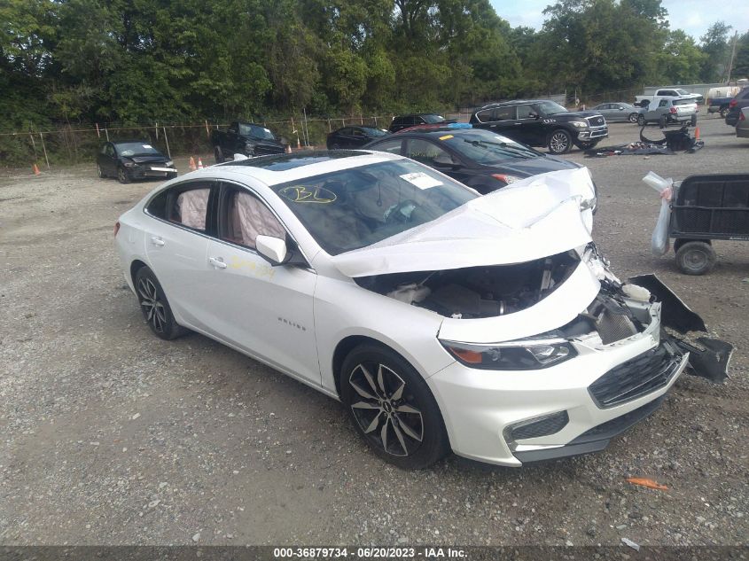 2018 CHEVROLET MALIBU LT - 1G1ZD5ST5JF289318