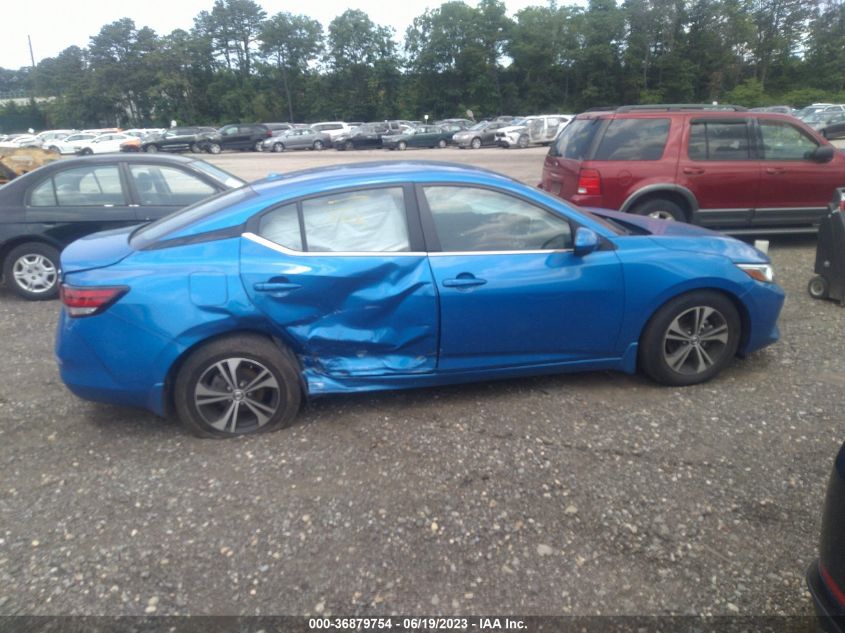 2022 NISSAN SENTRA SV - 3N1AB8CV9NY237753