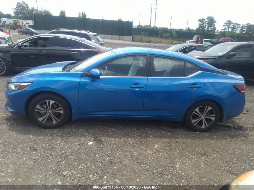 2022 NISSAN SENTRA SV - 3N1AB8CV9NY237753