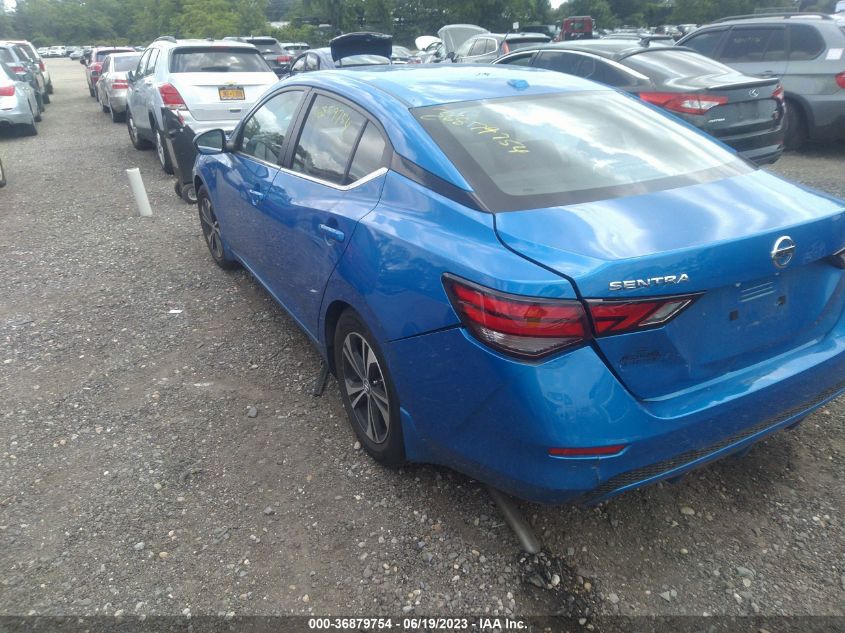 2022 NISSAN SENTRA SV - 3N1AB8CV9NY237753