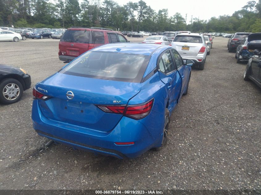 2022 NISSAN SENTRA SV - 3N1AB8CV9NY237753