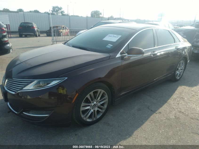 2013 LINCOLN MKZ - 3LN6L2G99DR803909