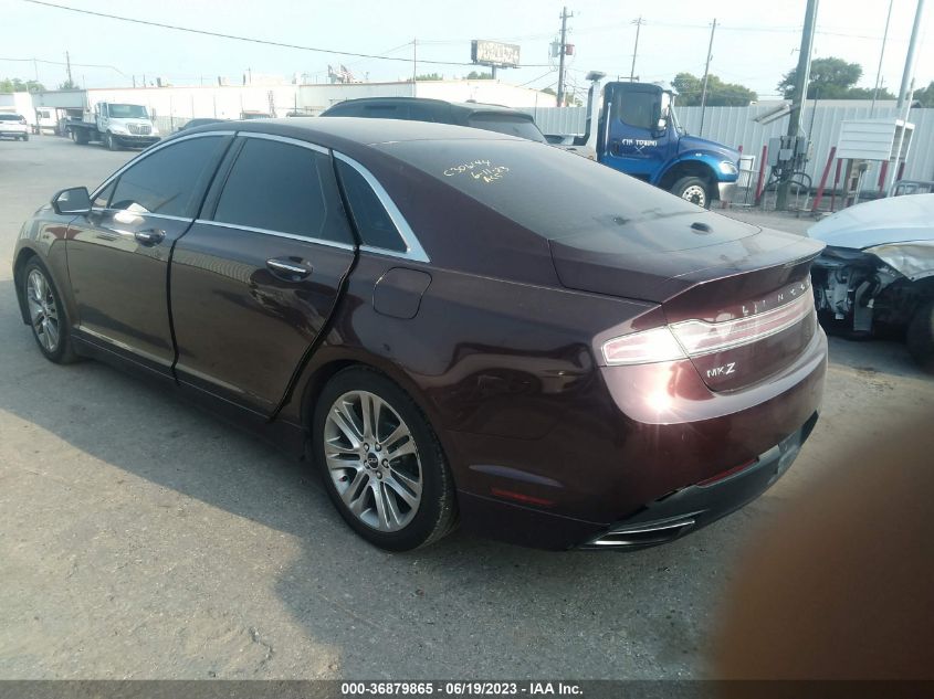 2013 LINCOLN MKZ - 3LN6L2G99DR803909