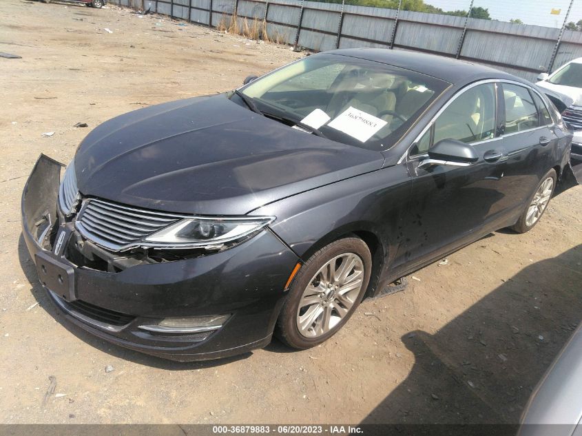 2014 LINCOLN MKZ HYBRID 3LN6L2LU7ER826617