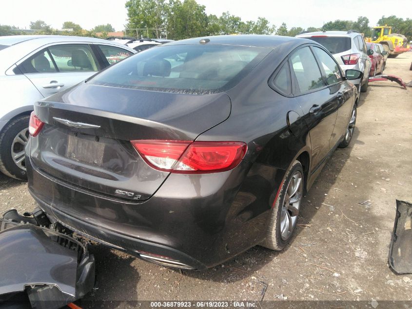 2016 CHRYSLER 200 S - 1C3CCCBB2GN142288