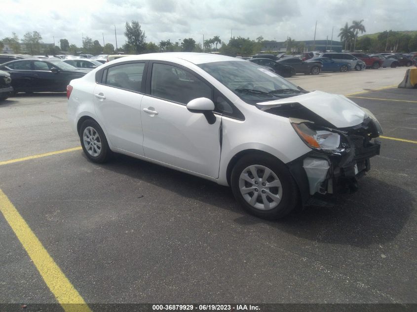 2014 KIA RIO LX - KNADM4A38E6352590