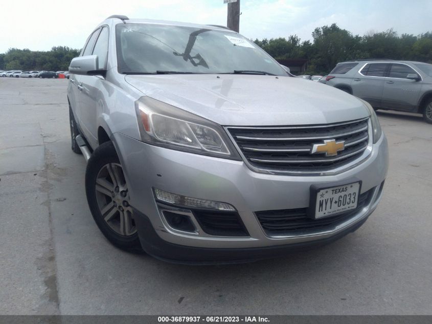 2015 CHEVROLET TRAVERSE LT - 1GNKRHKDXFJ284700