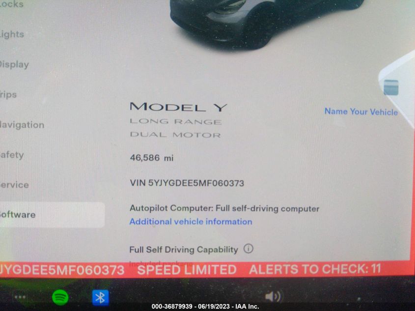 2021 TESLA MODEL Y LONG RANGE - 5YJYGDEE5MF060373