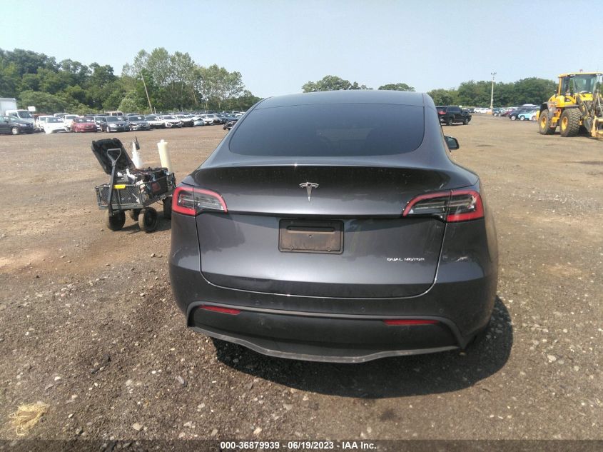 2021 TESLA MODEL Y LONG RANGE - 5YJYGDEE5MF060373