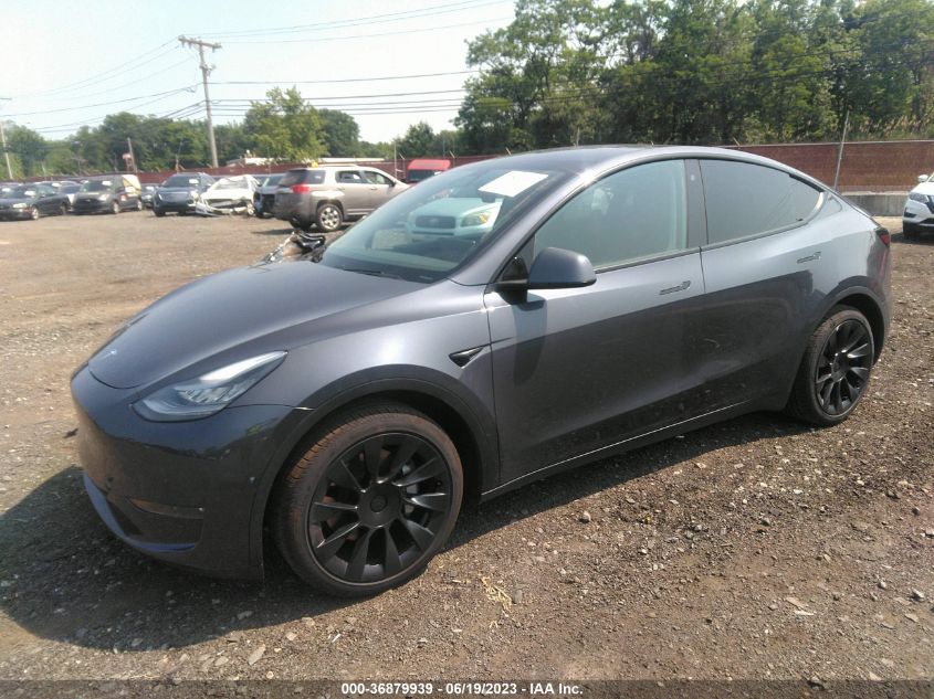 2021 TESLA MODEL Y LONG RANGE - 5YJYGDEE5MF060373
