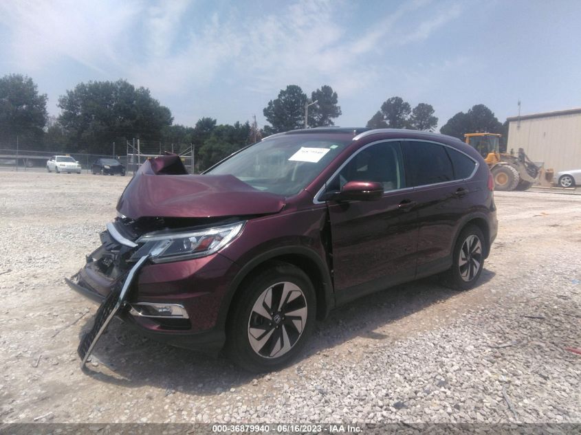 2016 HONDA CR-V TOURING - 5J6RM3H92GL025078