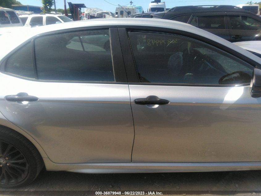 2020 TOYOTA CAMRY SE/SE NIGHT SHADE - 4T1G11AK8LU328387