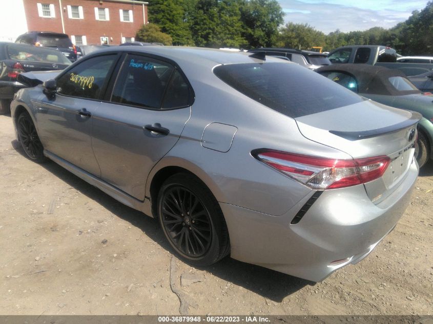 2020 TOYOTA CAMRY SE/SE NIGHT SHADE - 4T1G11AK8LU328387