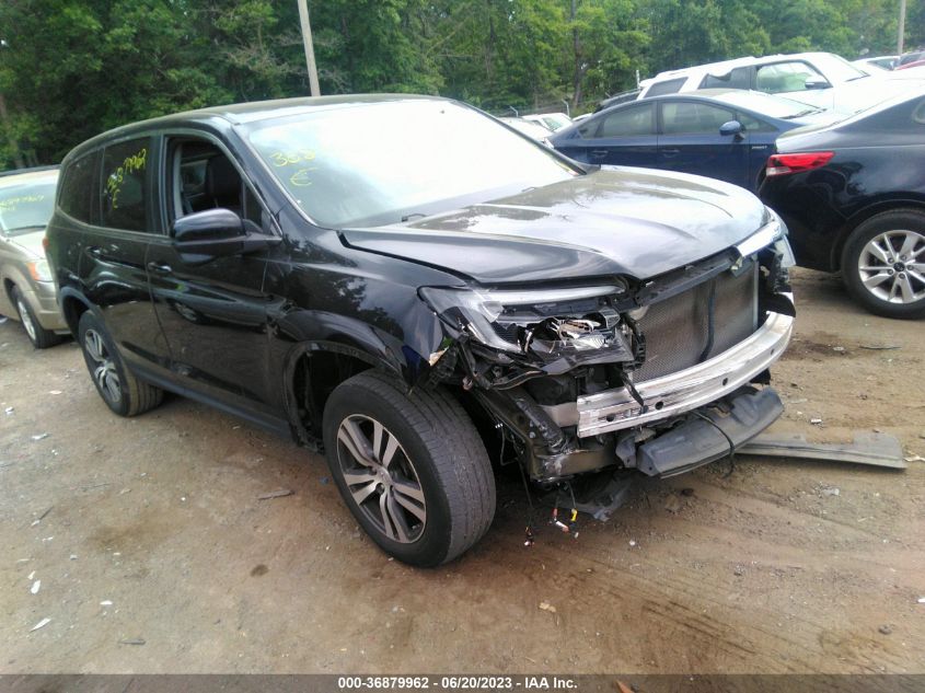 2017 HONDA PILOT EX-L - 5FNYF6H51HB038435