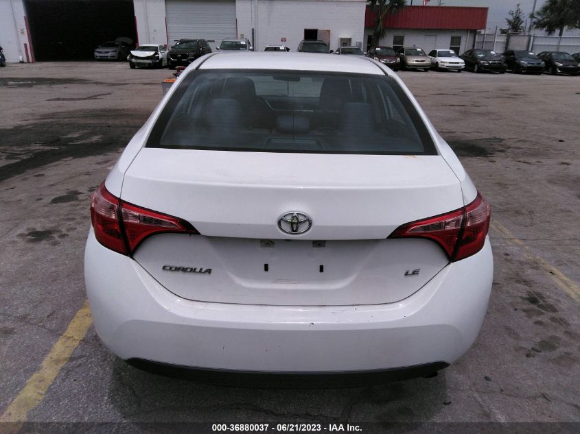 2019 TOYOTA COROLLA L/LE/SE/XLE/XSE - 5YFBURHE0KP943015